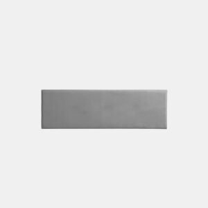 Cabeceira Estofada NOVA Aqualine 190x50x5 cm - Cinzento Claro - Moonia