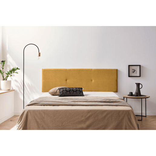 Cabeceira Estofada ALMA Aqualine 115x50x5 cm - Moonia