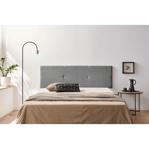Cabeceira Estofada ALMA Aqualine 160x50x5 cm - Moonia