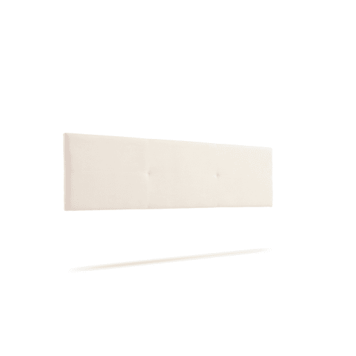 Cabeceira Estofada ALMA Aqualine 210x50x5 cm - BEGE - Moonia