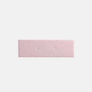 Cabeceira Estofada ALMA Aqualine 220x50x5 cm - Rosa Claro - Moonia