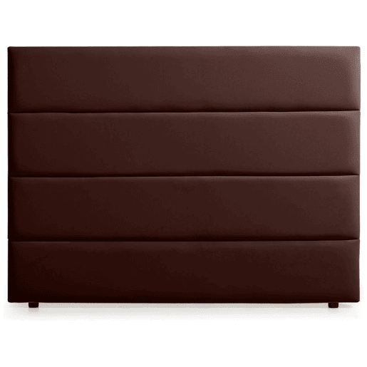 Cabeceira Estofada GENOVA Pele Sintética 90x120x8 cm - Moonia