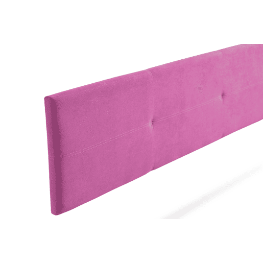 Cabeceira Estofada ALMA Aqualine 210x50x5 cm - Fúcsia - Moonia