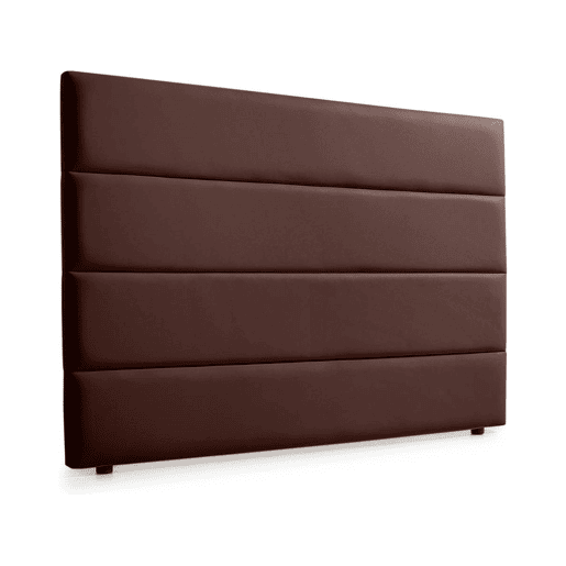 Cabeceira Estofada GENOVA Pele Sintética 100x120x8 cm - Moonia