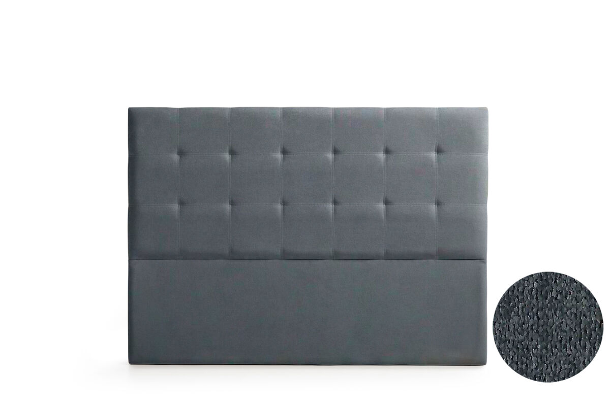 Cabecero Tapizado ASTORIA Acualine 130 Gris Oscuro