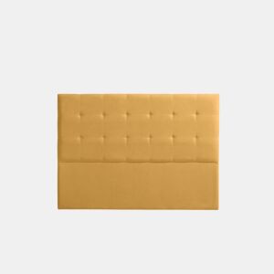 Cabeceira Estofada ASTORIA Aqualine 190x120x8 cm - MOSTARDA - Moonia