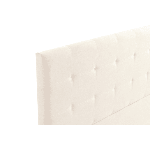 Cabeceira Estofada ASTORIA Aqualine 115x120x8 cm - BEGE - Moonia