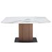 ANGEL CERDA Mesa comedor extensible 240x100 ANGEL CERDA Mesa comedor extensible 240x100 Nogal