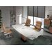 ANGEL CERDA Mesa comedor extensible 240x100 ANGEL CERDA Mesa comedor extensible 240x100 Nogal