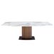 ANGEL CERDA Mesa comedor extensible 240x100 ANGEL CERDA Mesa comedor extensible 240x100 Nogal