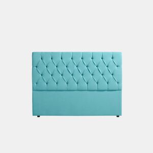 Cabeceira Estofada CAPRI Aqualine 170x120x12 cm - TURQUESA - Moonia