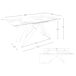 ANGEL CERDA Mesa comedor extensible rectangular mármol porcelánico y acero gris taupé 240x90 ANGEL CERDA Mesa comedor extensible rectangular mármol porcelánico y acero gris taupé 240x90 Blanco