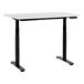 Beliani Escritorio regulable Destinas 120x72 Beliani Escritorio regulable Destinas 120x72 Blanco
