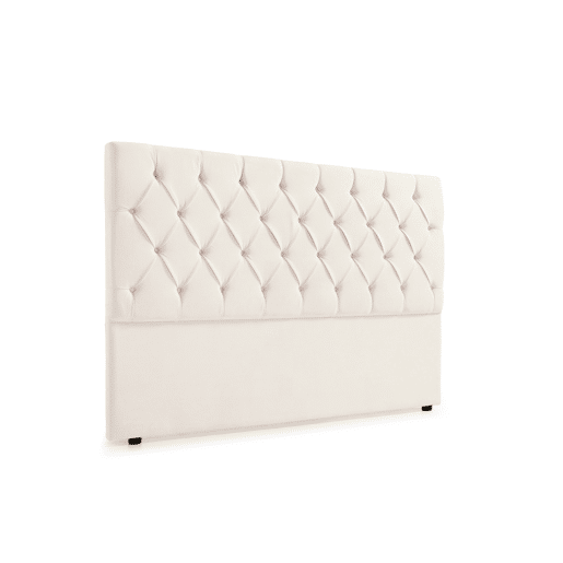 Cabeceira Estofada CAPRI Aqualine 100x120x12 cm - BEGE - Moonia