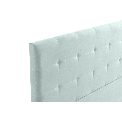 Cabeceira Estofada ASTORIA Aqualine 145x120x8 cm - VERDE ÁGUA - Moonia