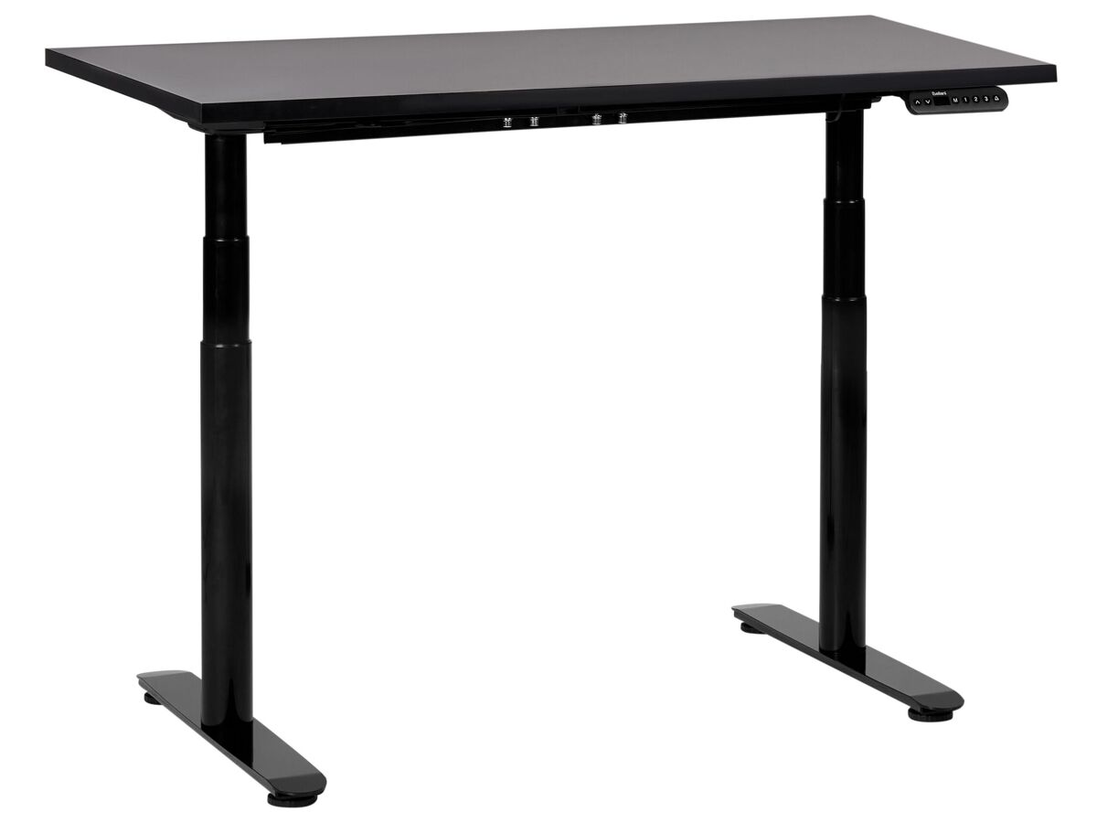 Beliani Escritorio regulable Destinas 120x72 Negro