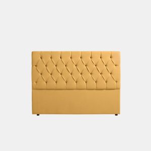 Cabeceira Estofada CAPRI Aqualine 220x120x12 cm - MOSTARDA - Moonia