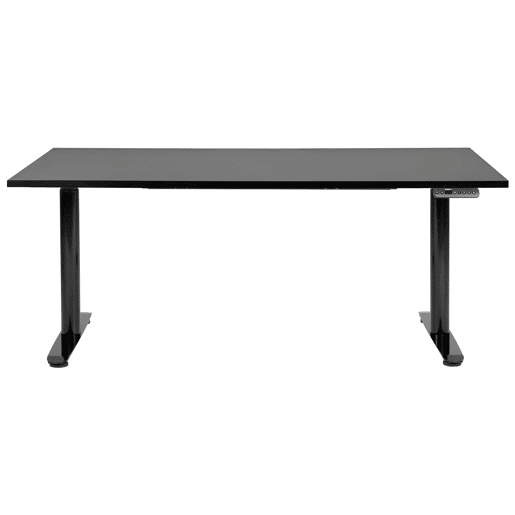 Secretária de pé ajustável eletricamente DESTINAS Preto 160 cm 72 cm