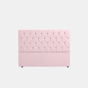 Cabeceira Estofada CAPRI Aqualine 170x120x12 cm - Rosa Claro - Moonia