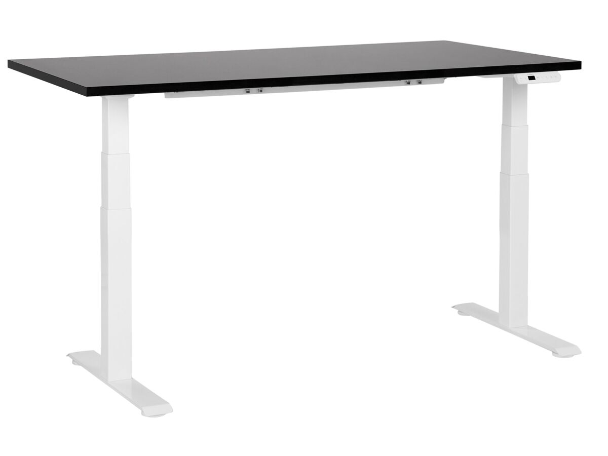 Beliani Escritorio regulable Destines 160x72 Negro