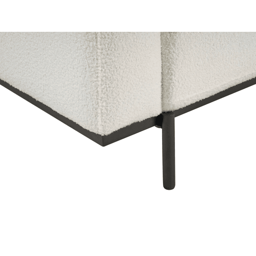 Beliani Sofá de 3 lugares Bouclé SOVIK