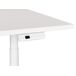 Beliani Escritorio regulable Destinas 120x72 Beliani Escritorio regulable Destinas 120x72 Blanco