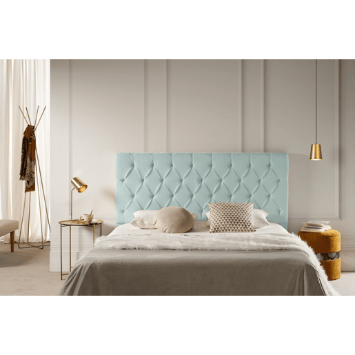 Cabeceira Estofada CAPRI Aqualine 90x120x12 cm - Moonia