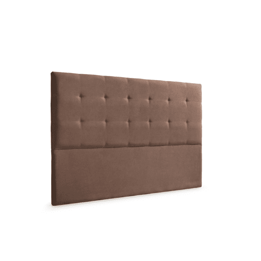 Cabeceira Estofada ASTORIA Aqualine 220x120x8 cm - CHOCOLATE - Moonia