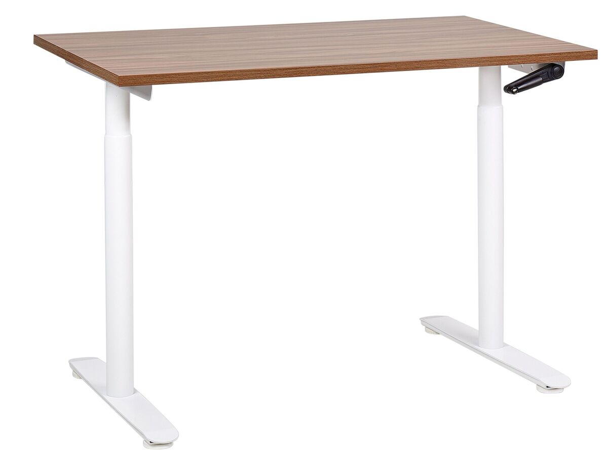 Beliani Escritorio regulable Destinas 120x72 Marrón