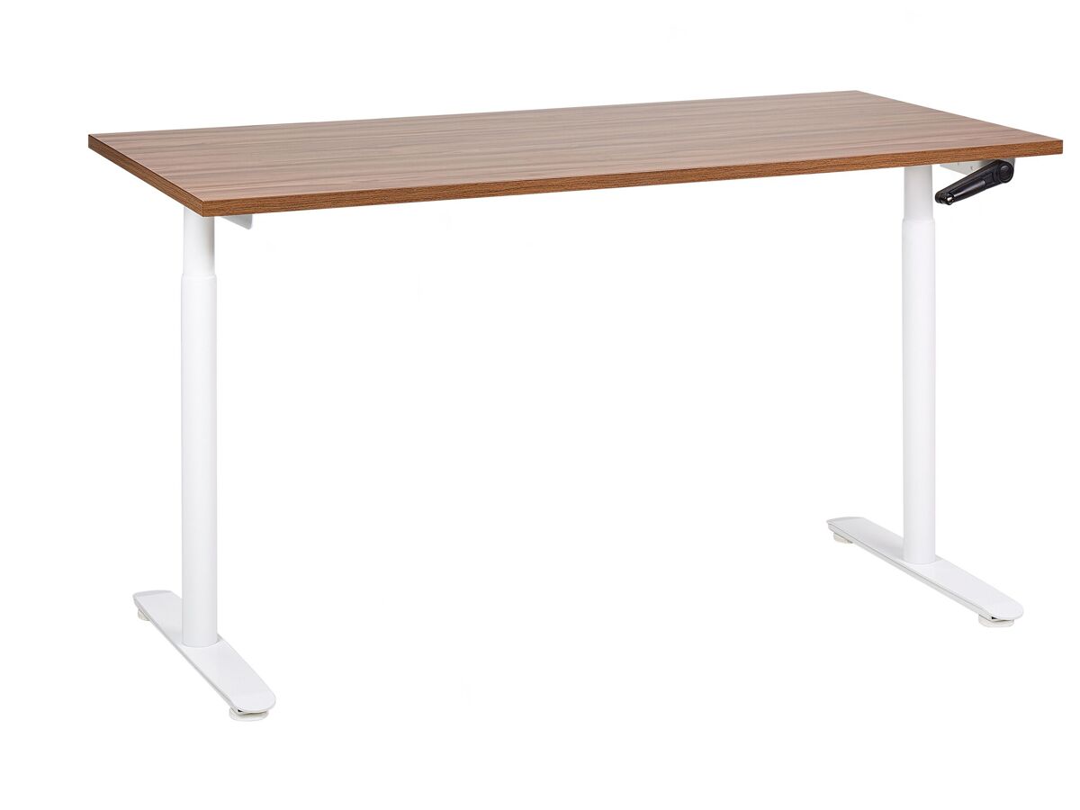 Beliani Escritorio regulable Destinas 160x72 Marrón