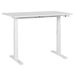 Beliani Escritorio regulable Destines 120x72 Beliani Escritorio regulable Destines 120x72 Blanco
