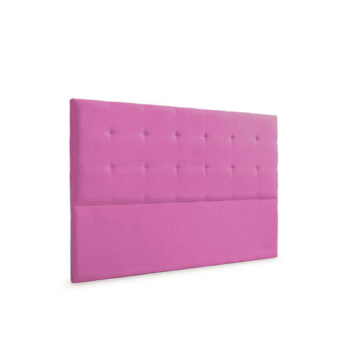 Cabeceira Estofada ASTORIA Aqualine 145x120x8 cm - Fúcsia - Moonia