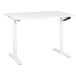Beliani Escritorio regulable Destinas 120x72 Beliani Escritorio regulable Destinas 120x72 Blanco
