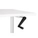 Beliani Escritorio regulable Destinas 120x72 Beliani Escritorio regulable Destinas 120x72 Blanco