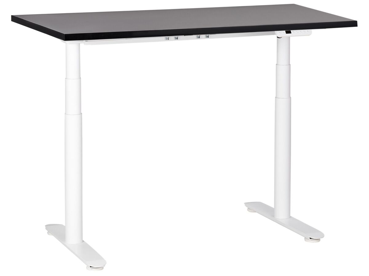 Beliani Escritorio regulable Destinas 120x72 Negro