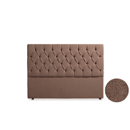 Cabeceira Estofada CAPRI Aqualine 100x120x12 cm - Moonia