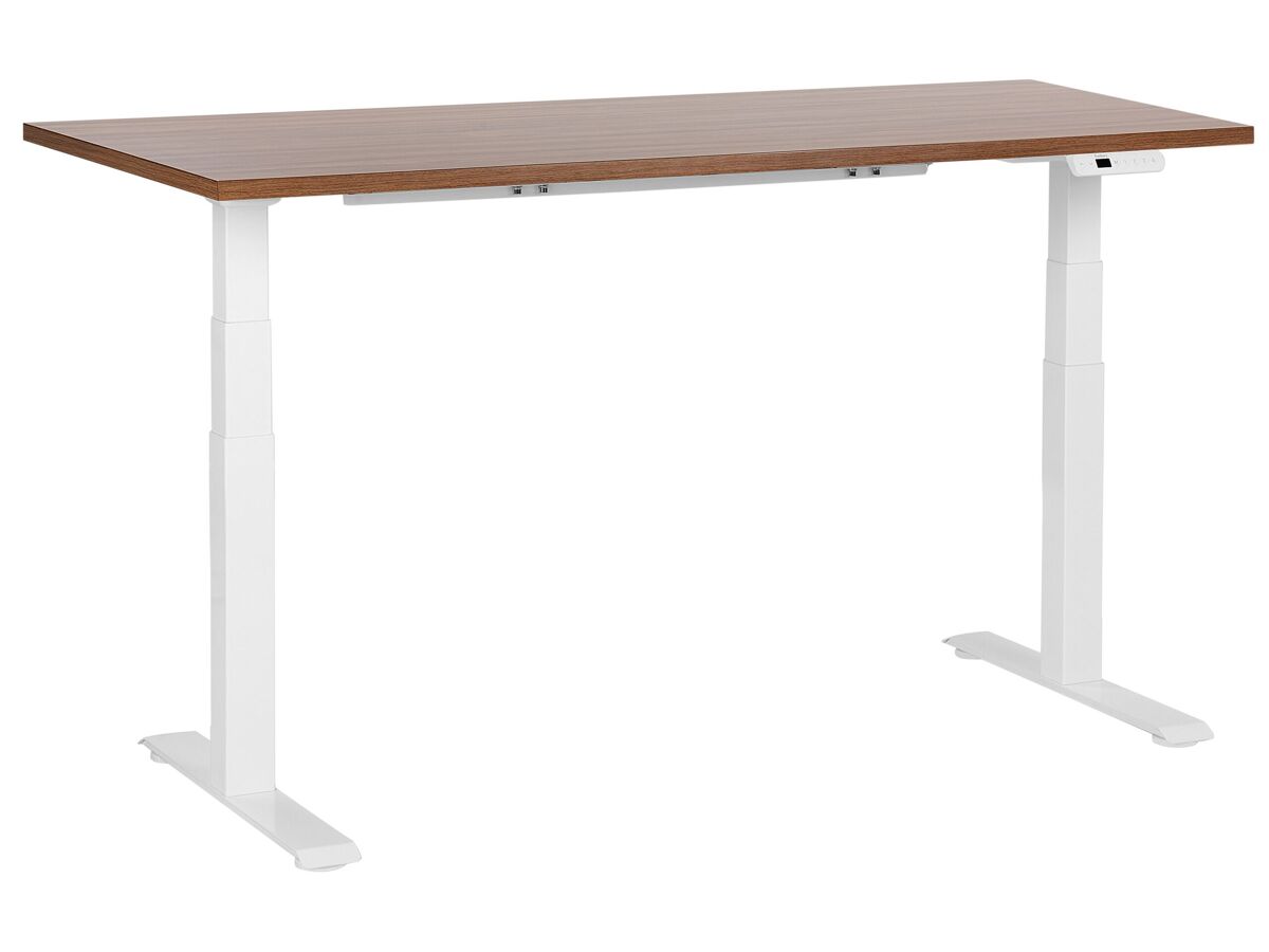 Beliani Escritorio regulable Destines 160x72 Marrón