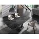ANGEL CERDA Mesa comedor extensible ovalada barril mármol porcelánico y acero negro 240x100 ANGEL CERDA Mesa comedor extensible ovalada barril mármol porcelánico y acero negro 240x100 Negro