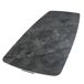 ANGEL CERDA Mesa comedor extensible ovalada barril mármol porcelánico y acero negro 240x100 ANGEL CERDA Mesa comedor extensible ovalada barril mármol porcelánico y acero negro 240x100 Negro