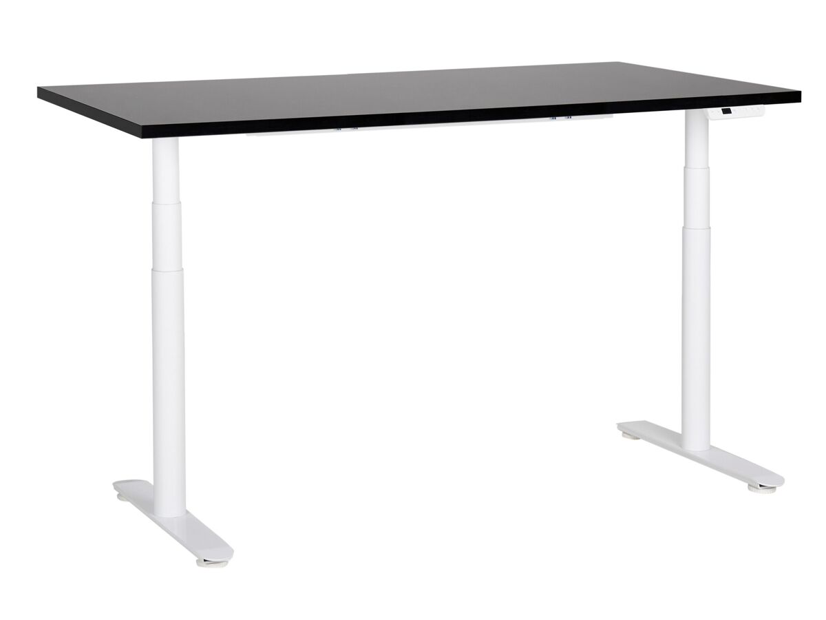 Beliani Escritorio regulable Destinas 160x72 Negro