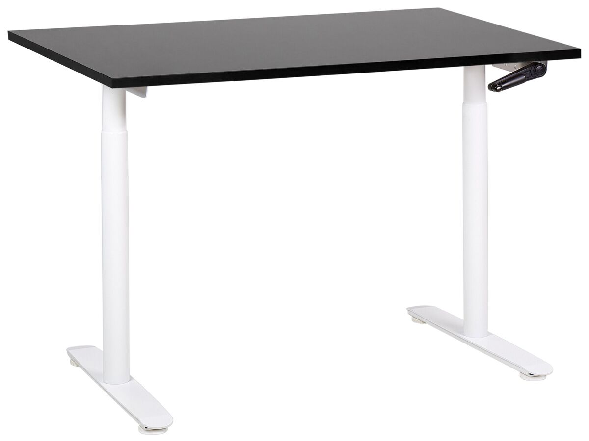 Beliani Escritorio regulable Destinas 120x72 Negro