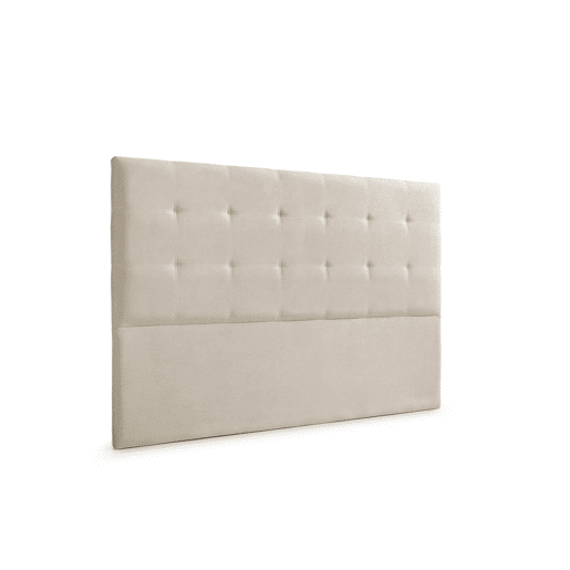 Cabeceira Estofada ASTORIA Aqualine 190x120x8 cm - Bege Torrado - Moonia