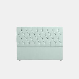 Cabeceira Estofada CAPRI Aqualine 160x120x12 cm - VERDE ÁGUA - Moonia