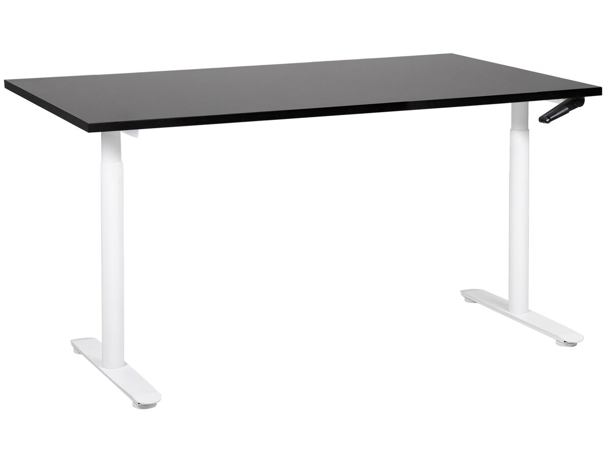 Beliani Escritorio regulable Destinas 160x72 Negro