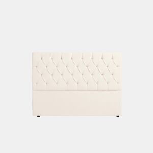 Cabeceira Estofada CAPRI Aqualine 115x120x12 cm - BEGE - Moonia