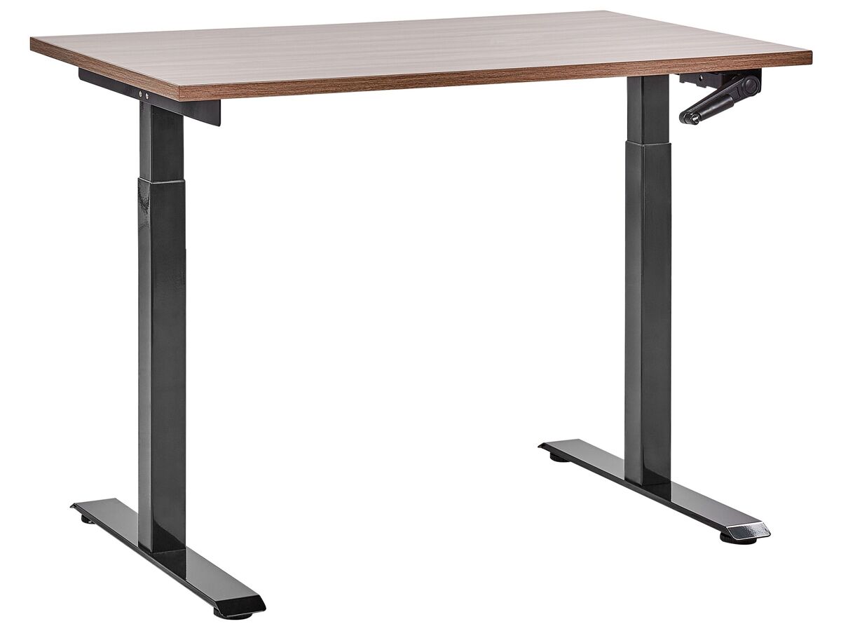 Beliani Escritorio regulable Destines 120x72 Marrón