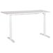 Beliani Escritorio regulable Destinas 160x72 Beliani Escritorio regulable Destinas 160x72 Blanco