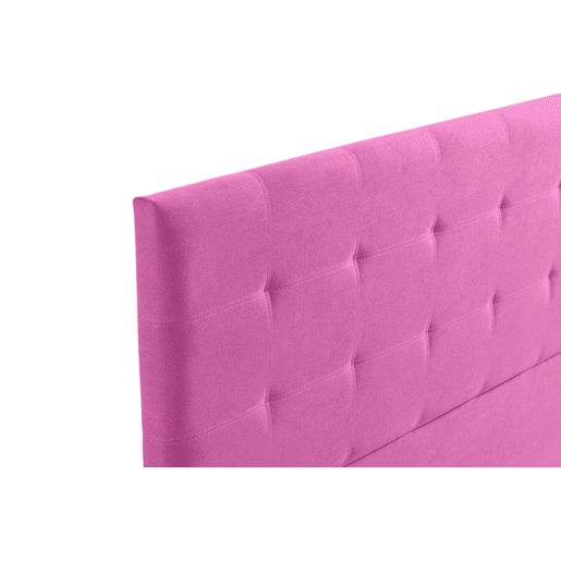 Cabeceira Estofada ASTORIA Aqualine 190x120x8 cm - Fúcsia - Moonia