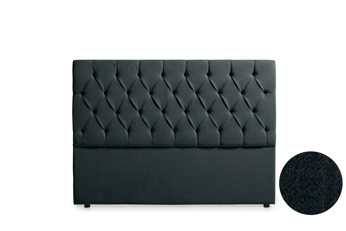 Cabecero Tapizado CAPRI Acualine 160 Negro