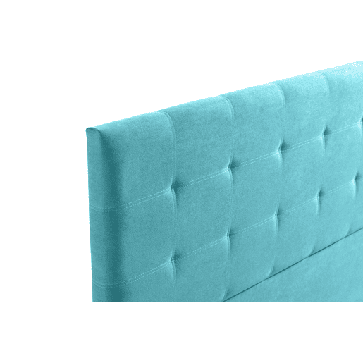 Cabeceira Estofada ASTORIA Aqualine 90x120x8 cm - TURQUESA - Moonia